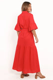 Kirrily Midi Dress Red