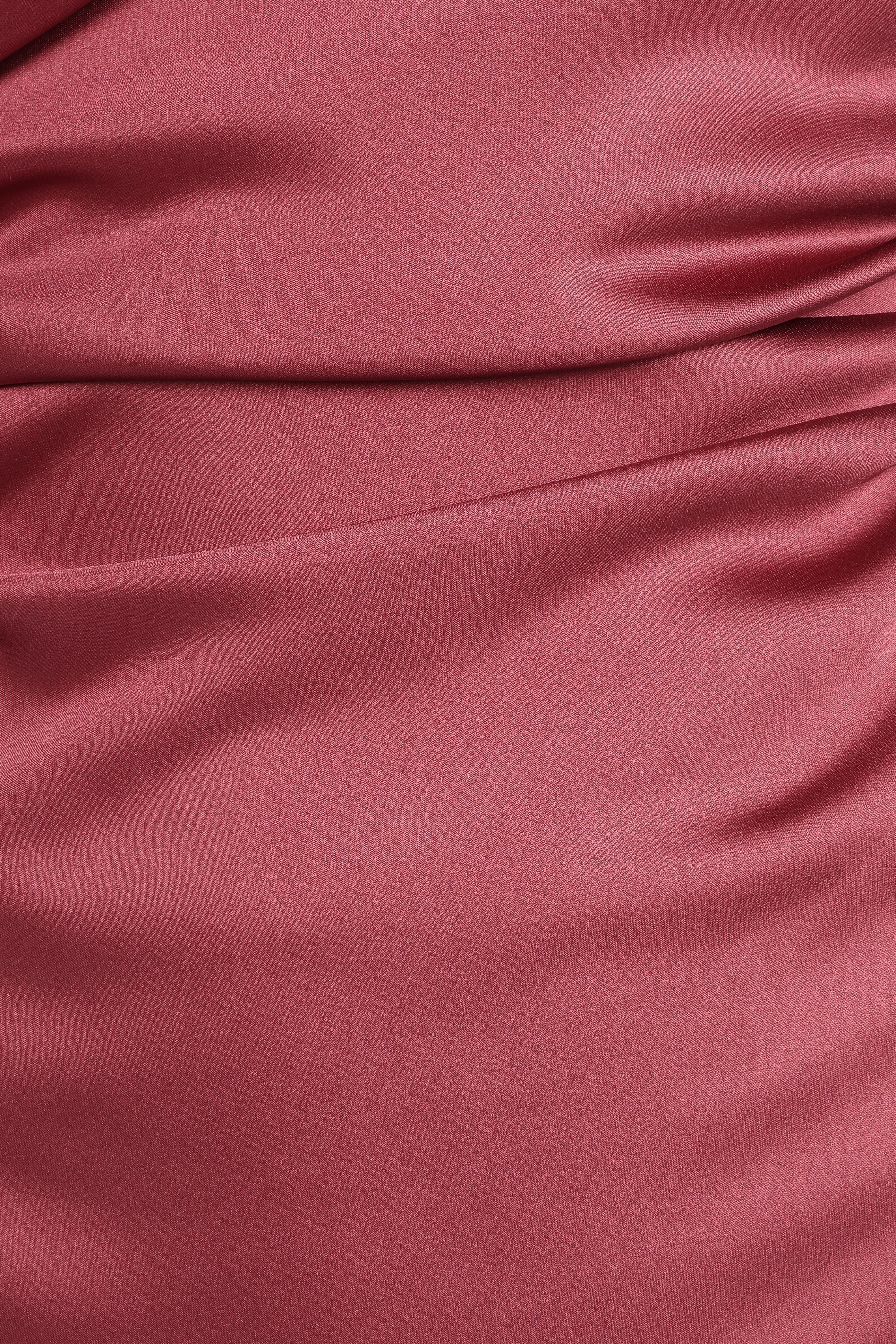 Selma Off Shoulder Maxi Dress Dark Rose