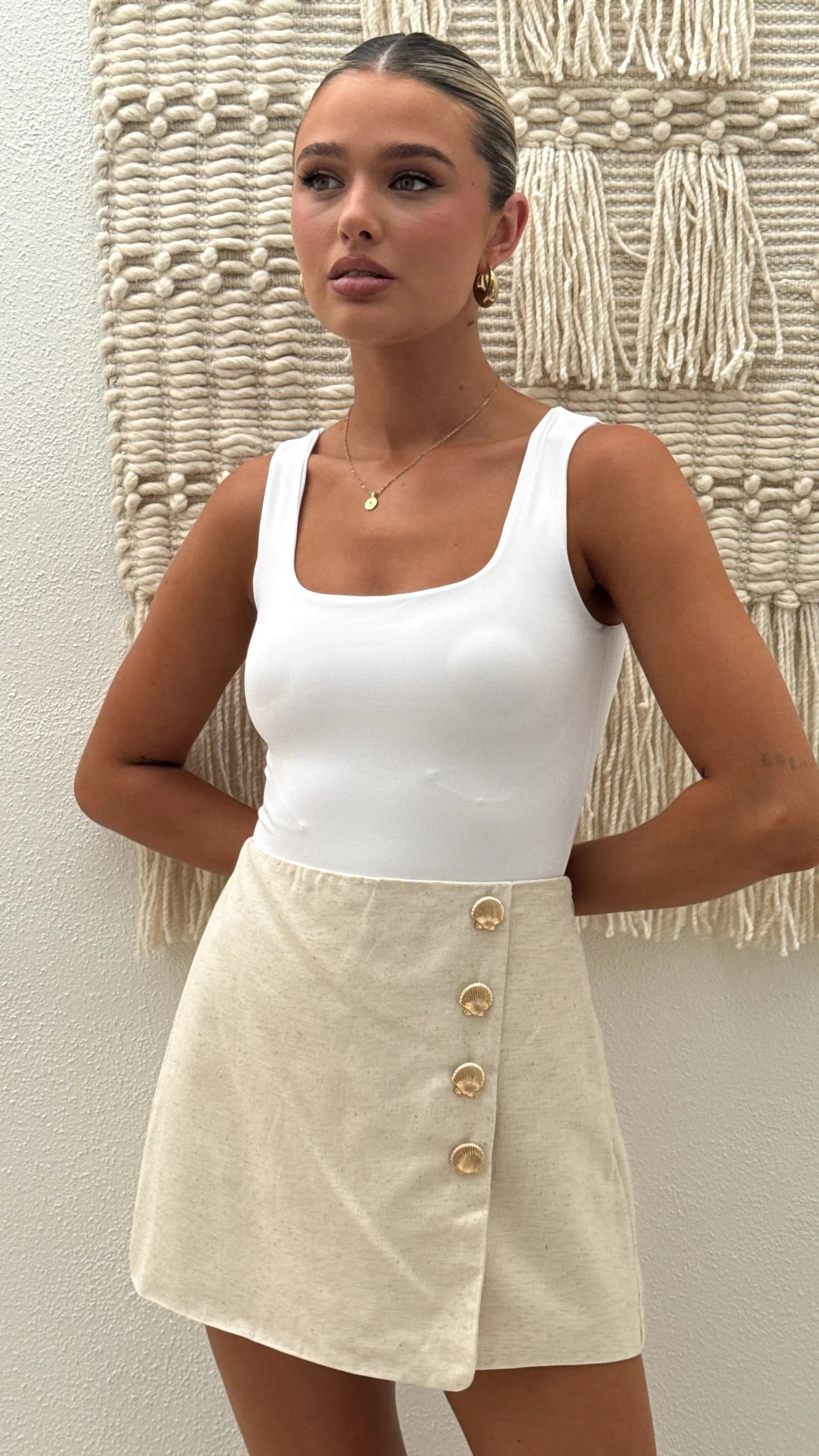 Fiora Bodysuit White