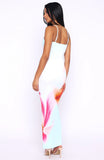 Feeling The Heat Maxi Dress Blue Daze
