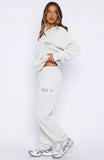 Moving Out Waffle Sweatpants Light Grey Marle