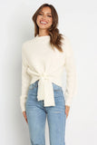 Captivate Knit Sweater Cream