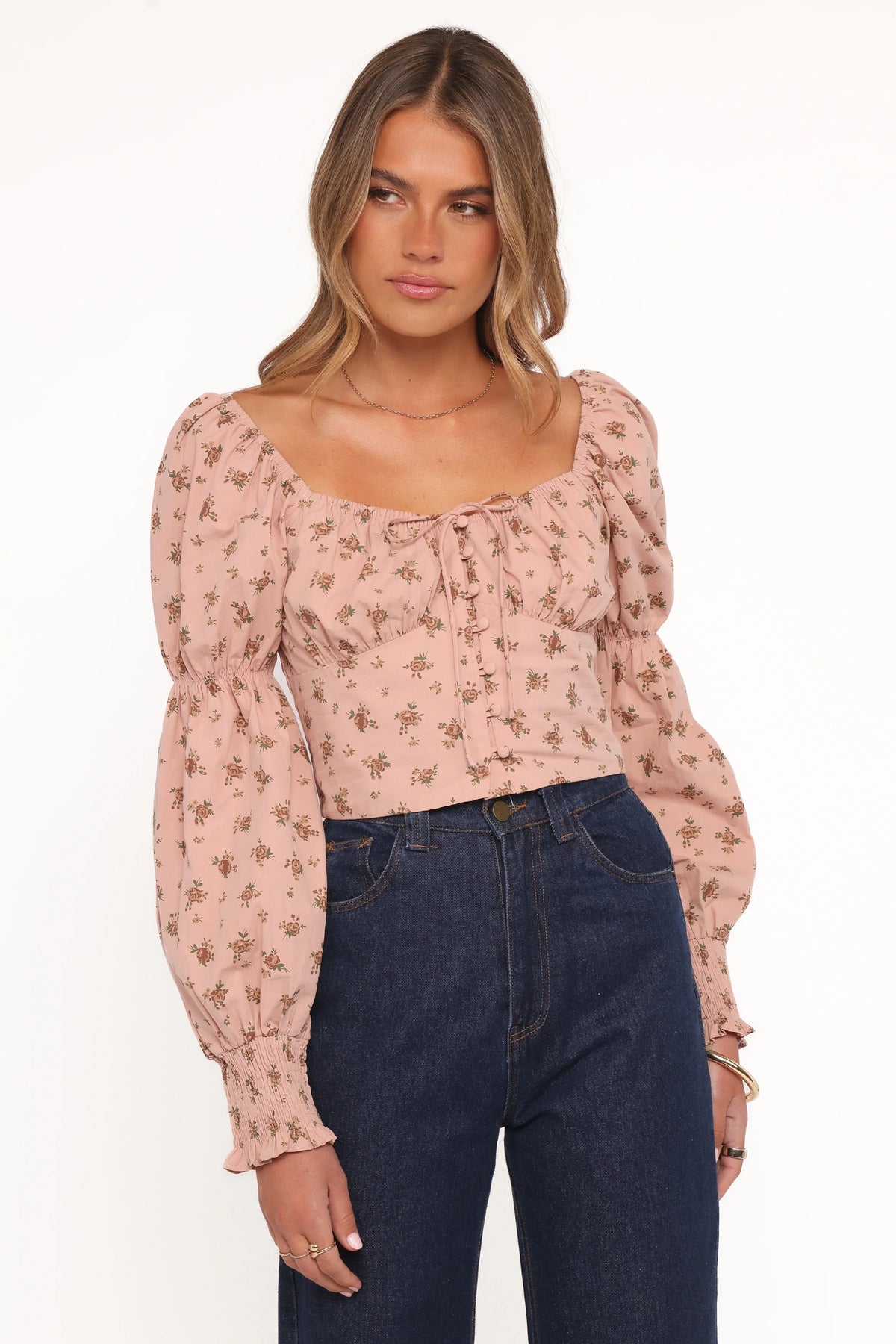 Charlene Top Pink Floral
