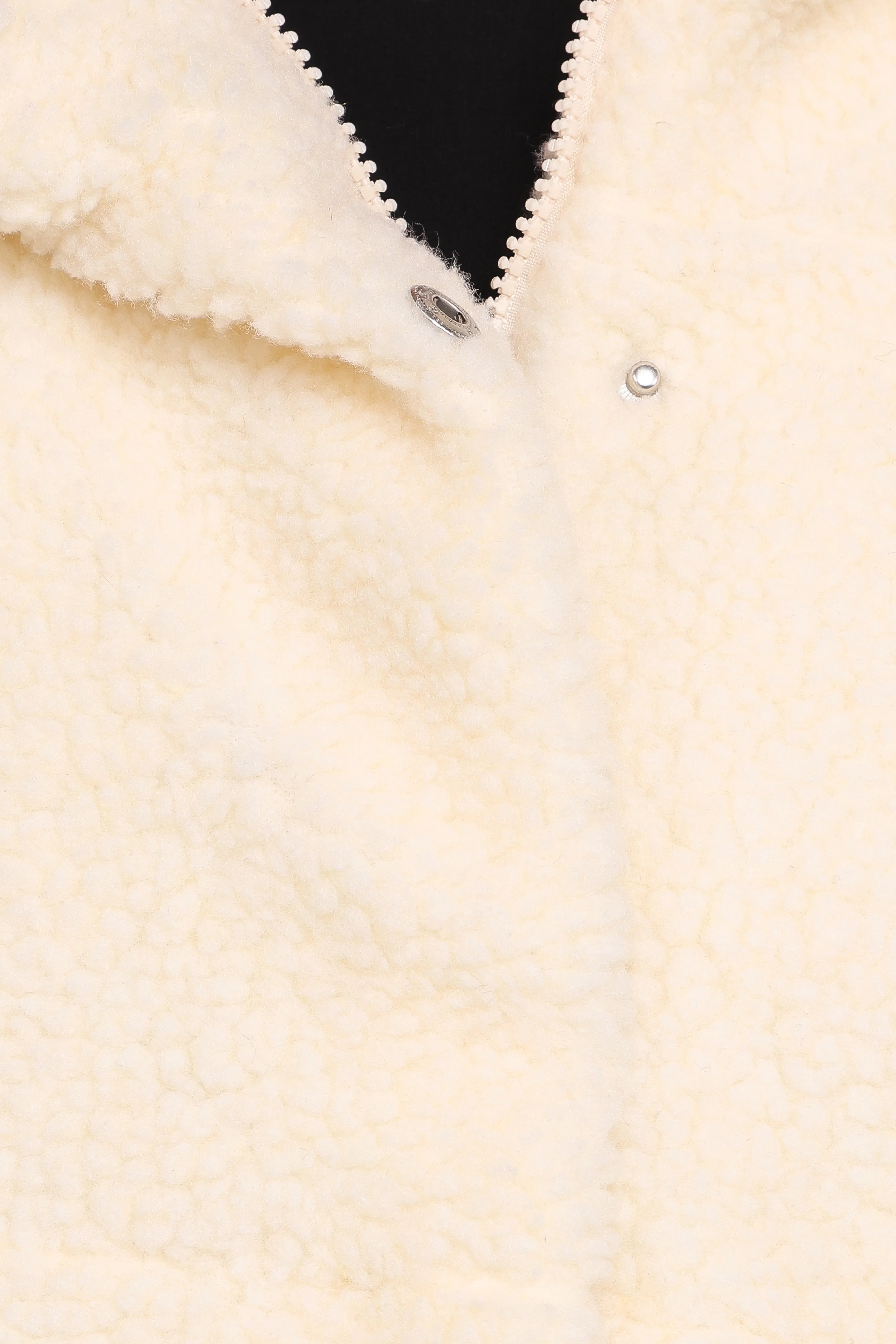 Katerina Fleece Puffer White