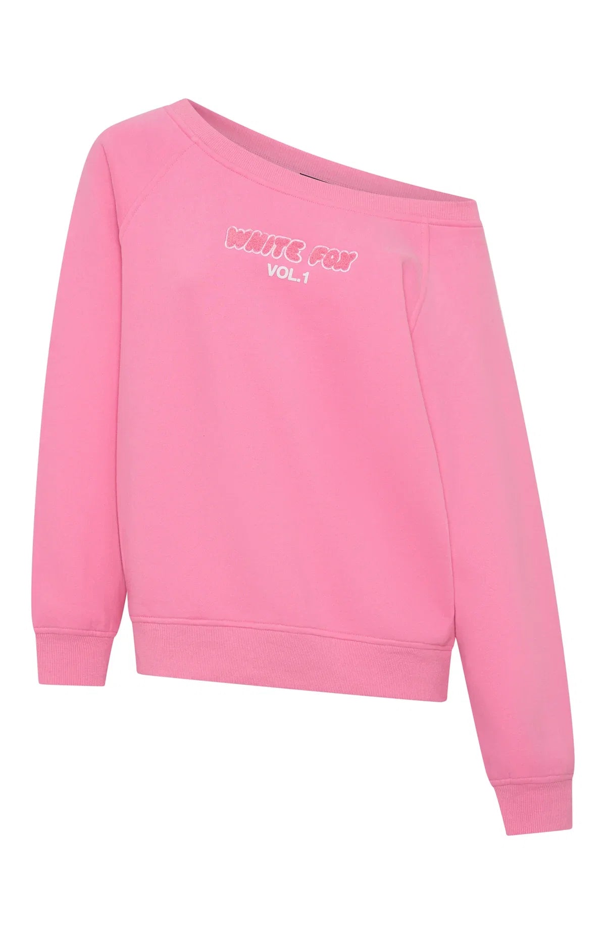 Vol 1 Off Shoulder Sweater Bubblegum
