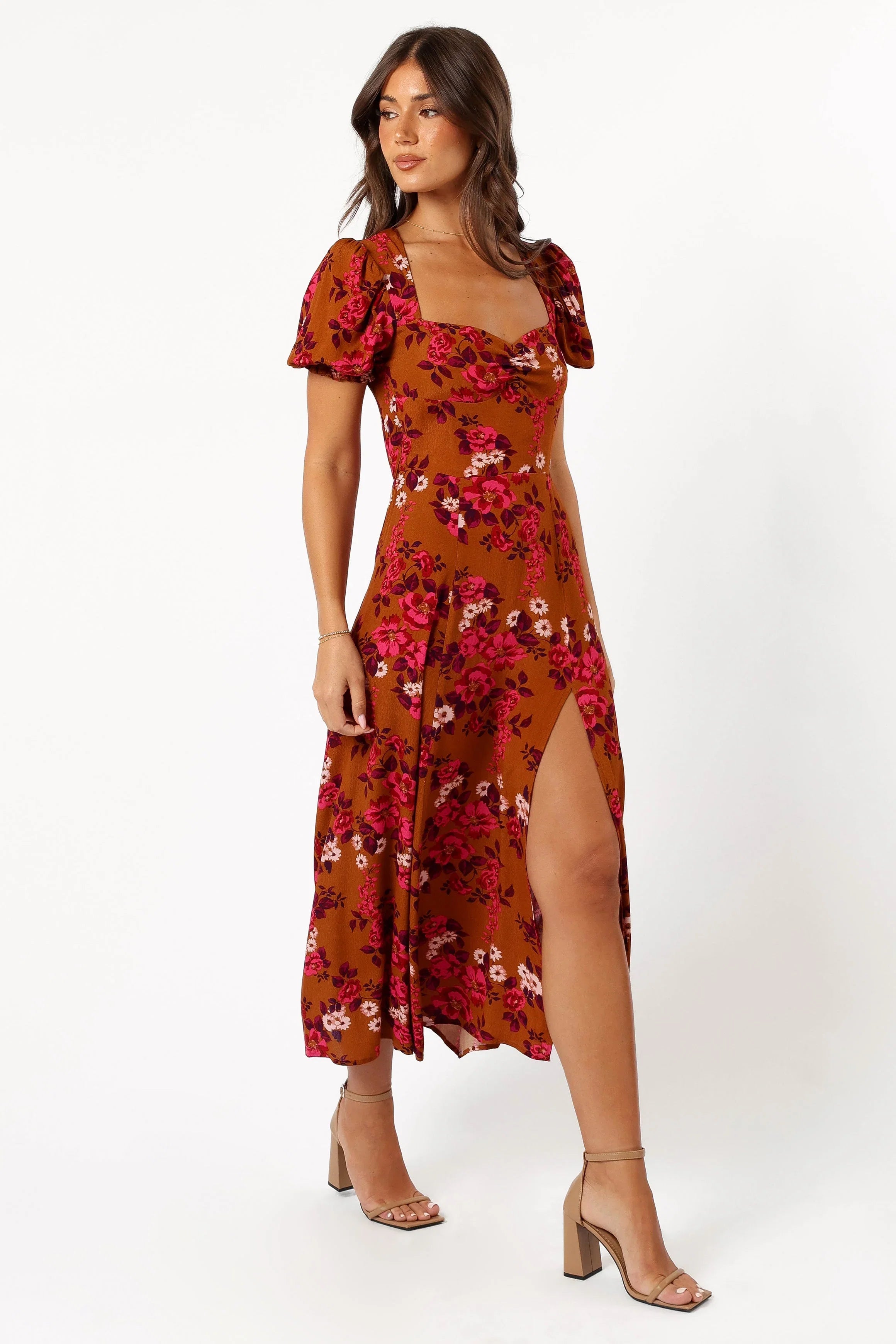 Kirby Midi Dress Vintage Garden