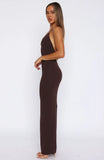 Dont Need Permission Maxi Dress Chocolate
