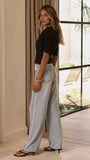 Tarah Straight Leg Jeans Light Blue Denim