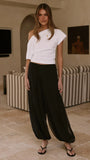 Merrick Bubble Pants Black
