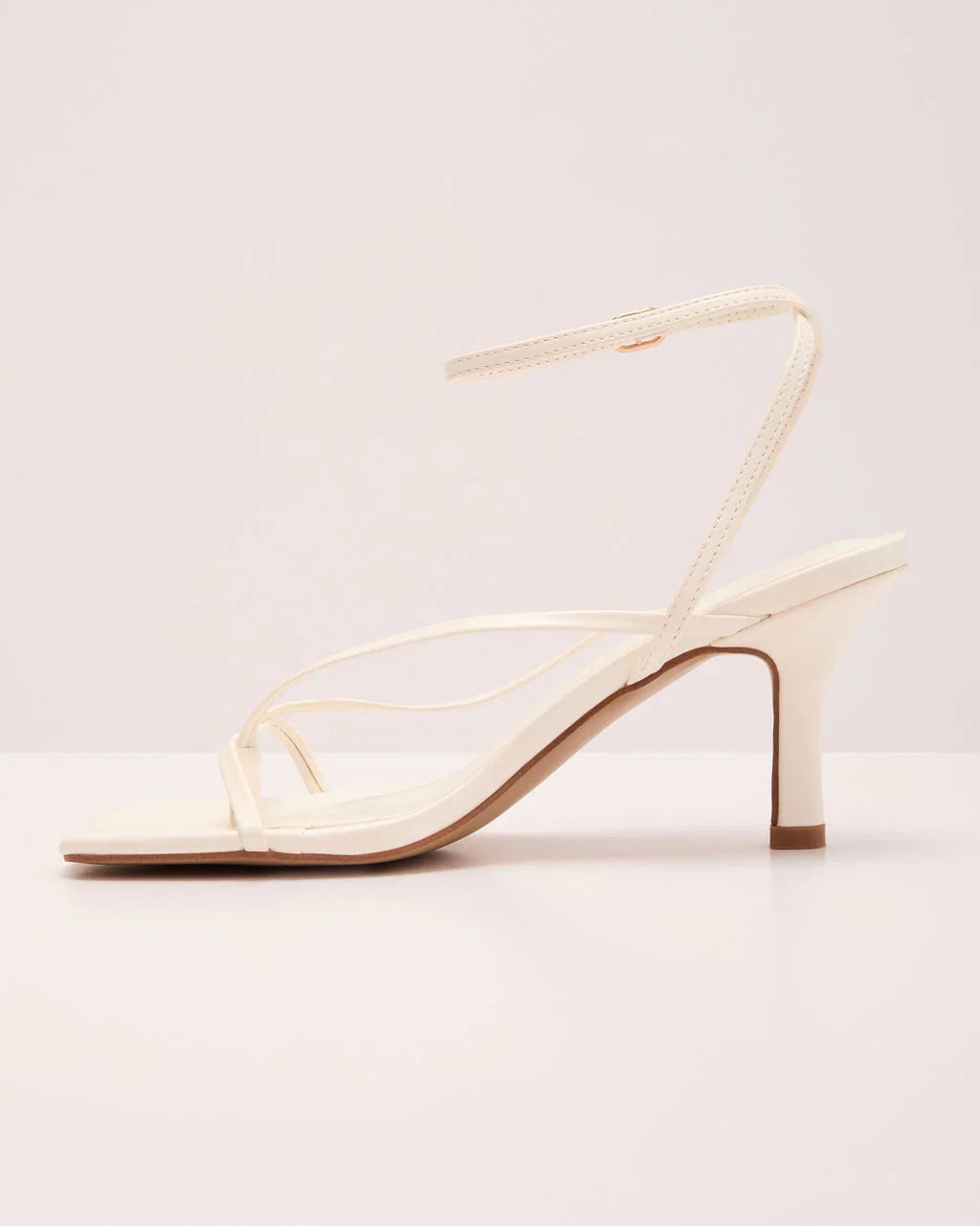 Verne Strappy Vegan Leather Heels