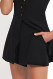 Amanda Suit Short Black