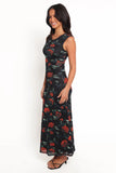 Drea Maxi Dress Rose Print