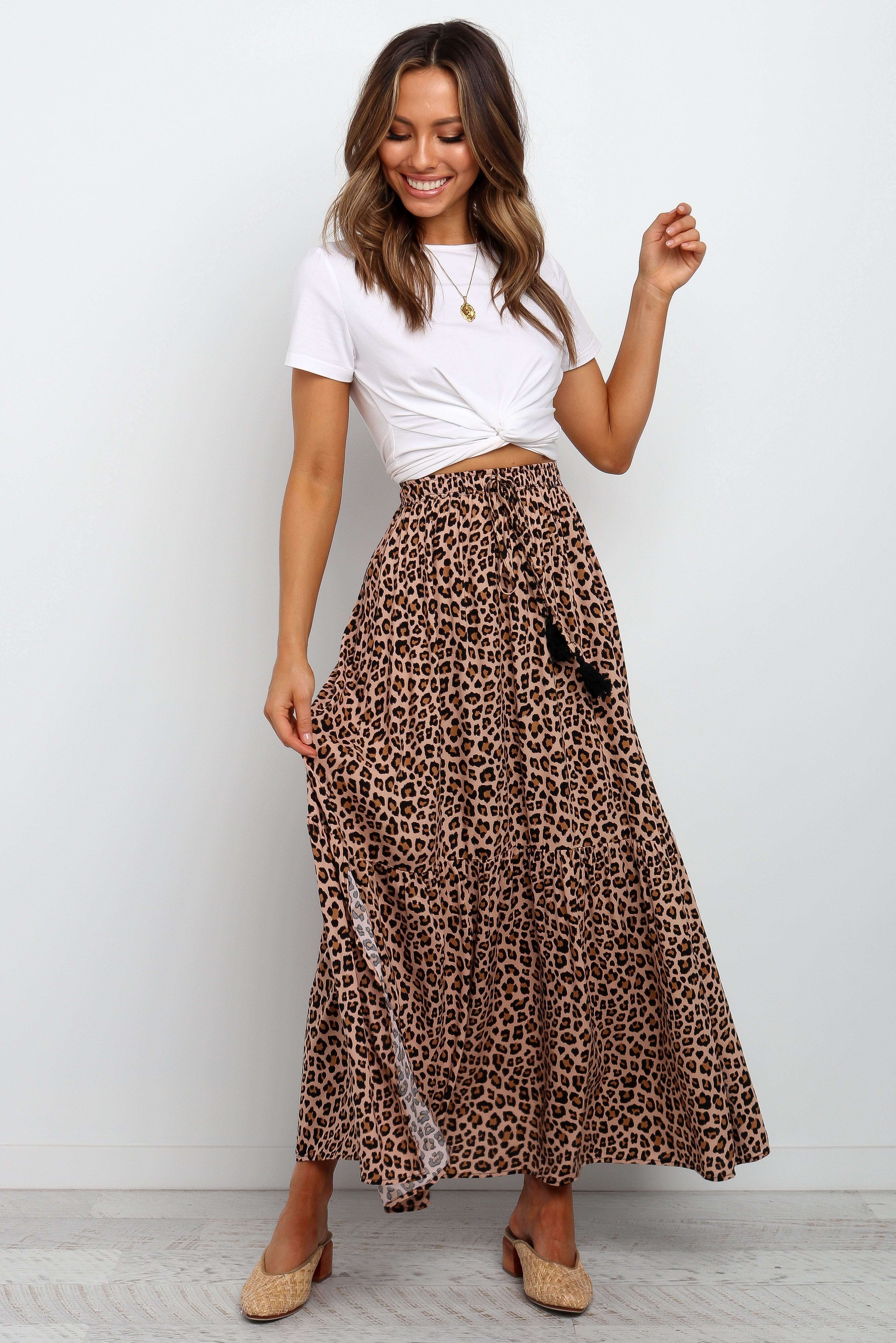 Lauriel Skirt Tan