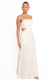 Laura Midi Dress White