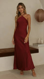 Chiara Maxi Dress Wine