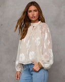 With You Satin Blouse