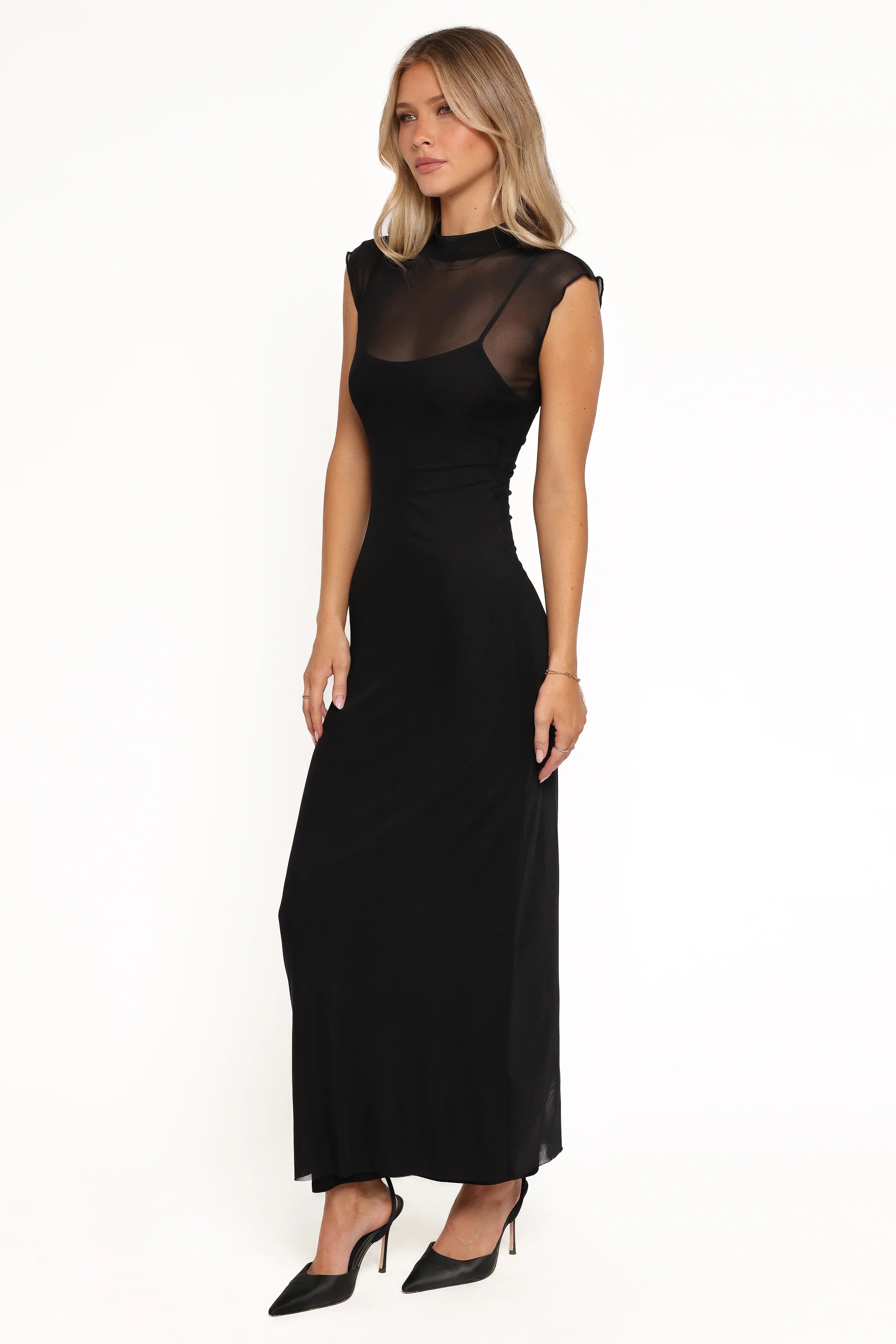 Charice Midi Dress Black
