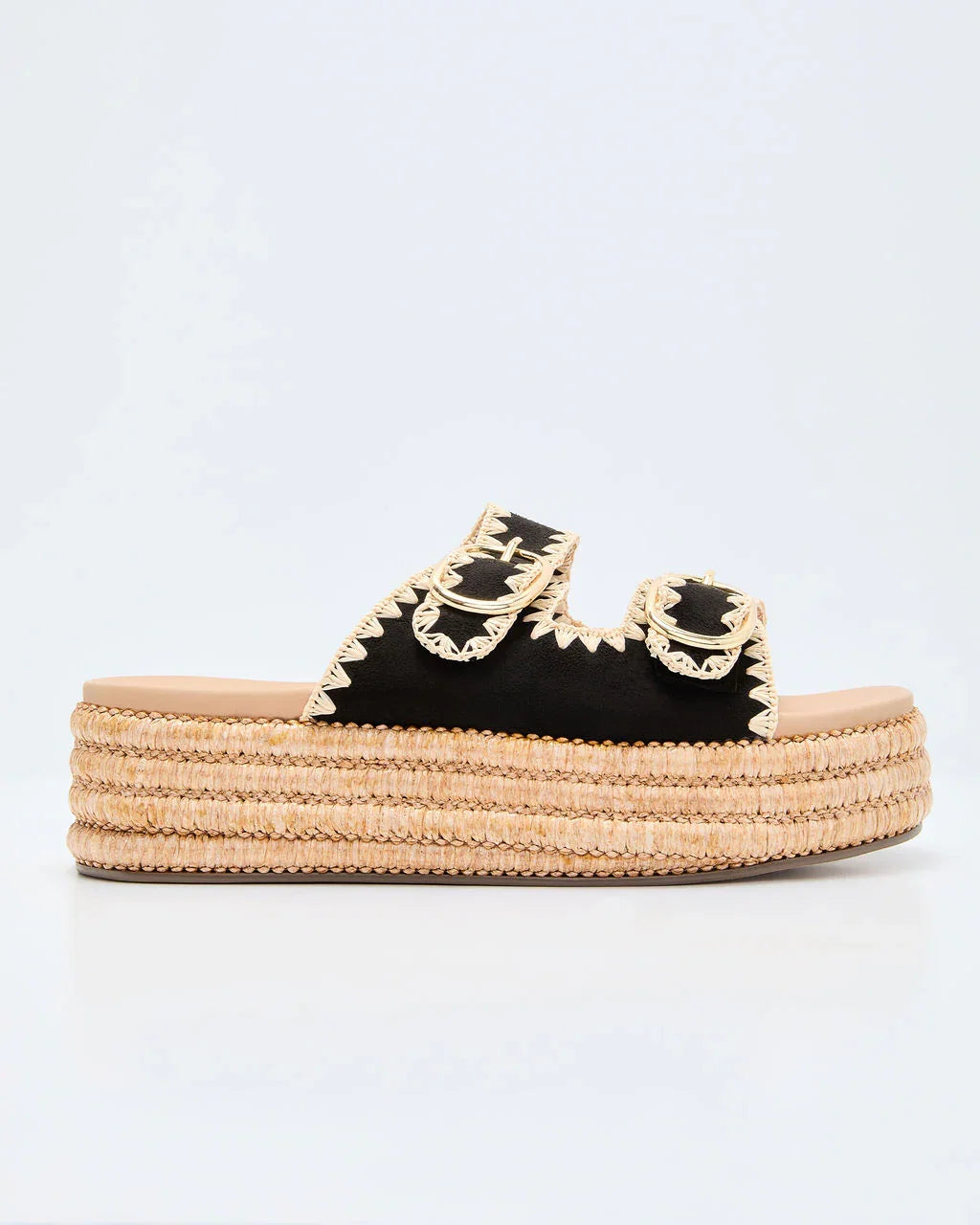 Heidi Woven Platform Sandals