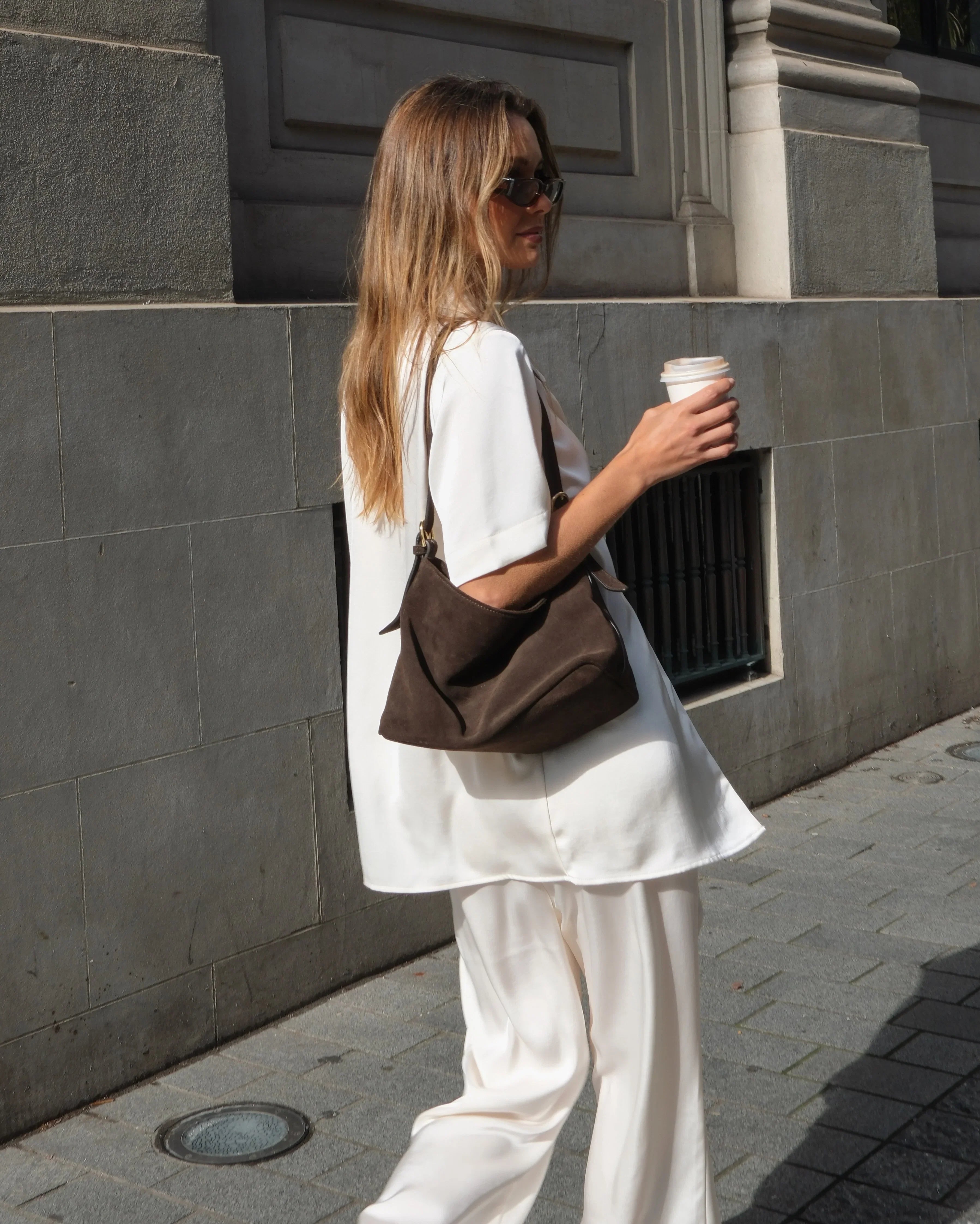 Imogen Button Pants Cream