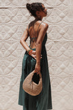 Savannah Maxi Dress Forest Green