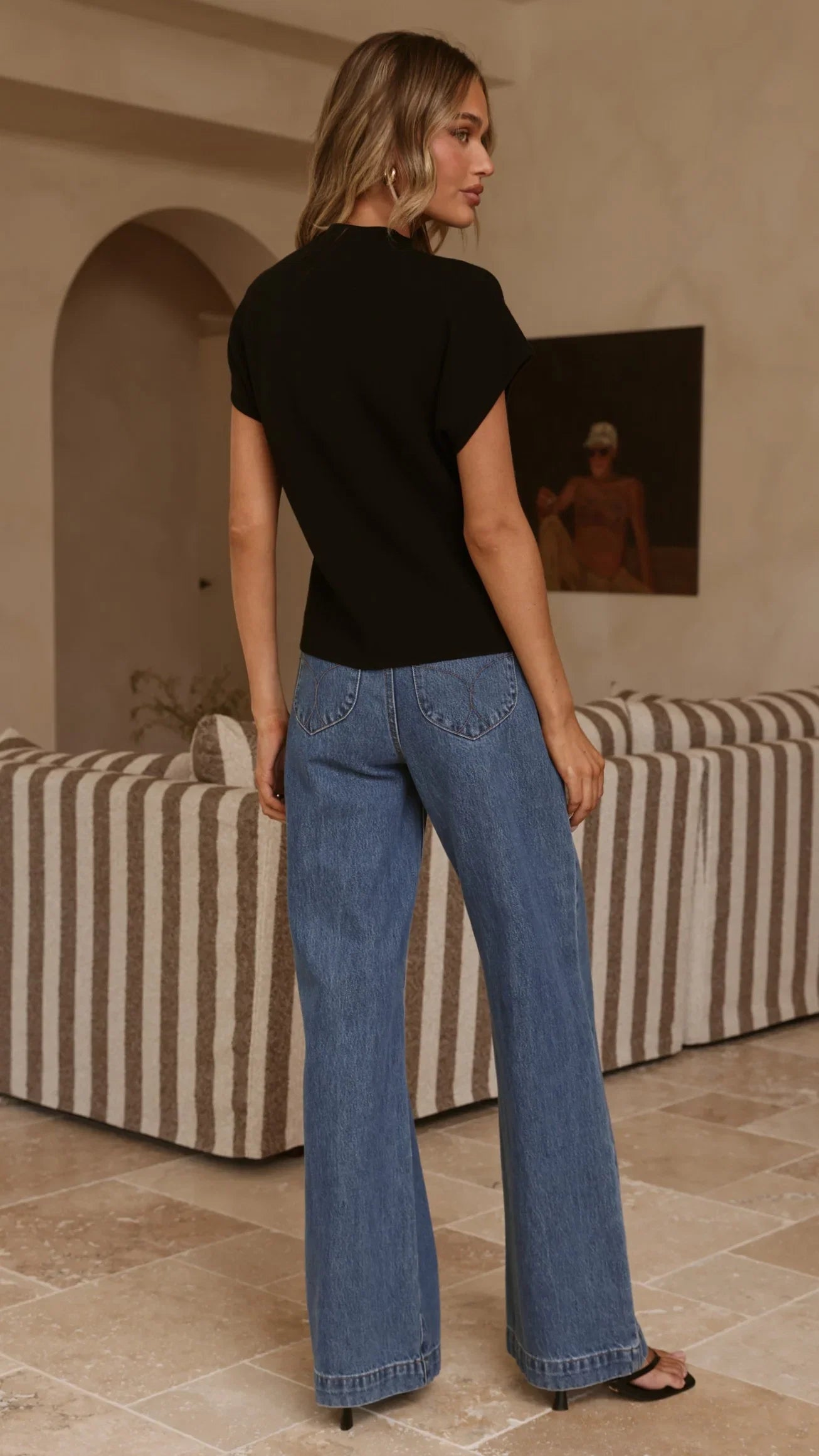 Shiloh Knit Top Black