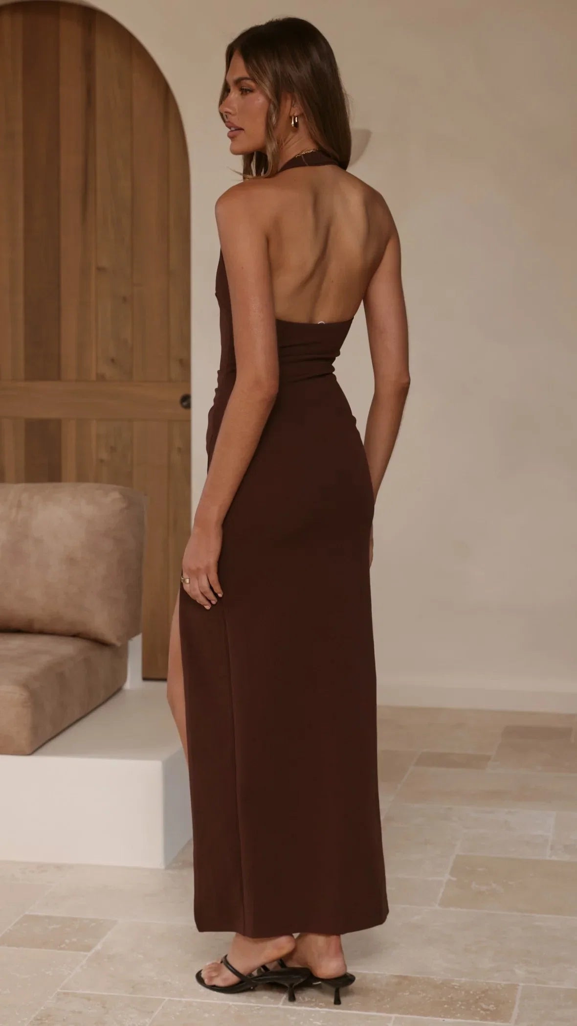 Jessica Maxi Dress Chocolate