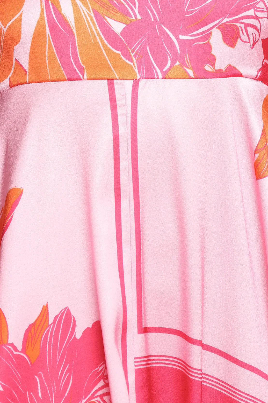 Elanor Maxi Dress Pink Orange