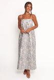 Yasmine Maxi Dress Baby Blue Floral