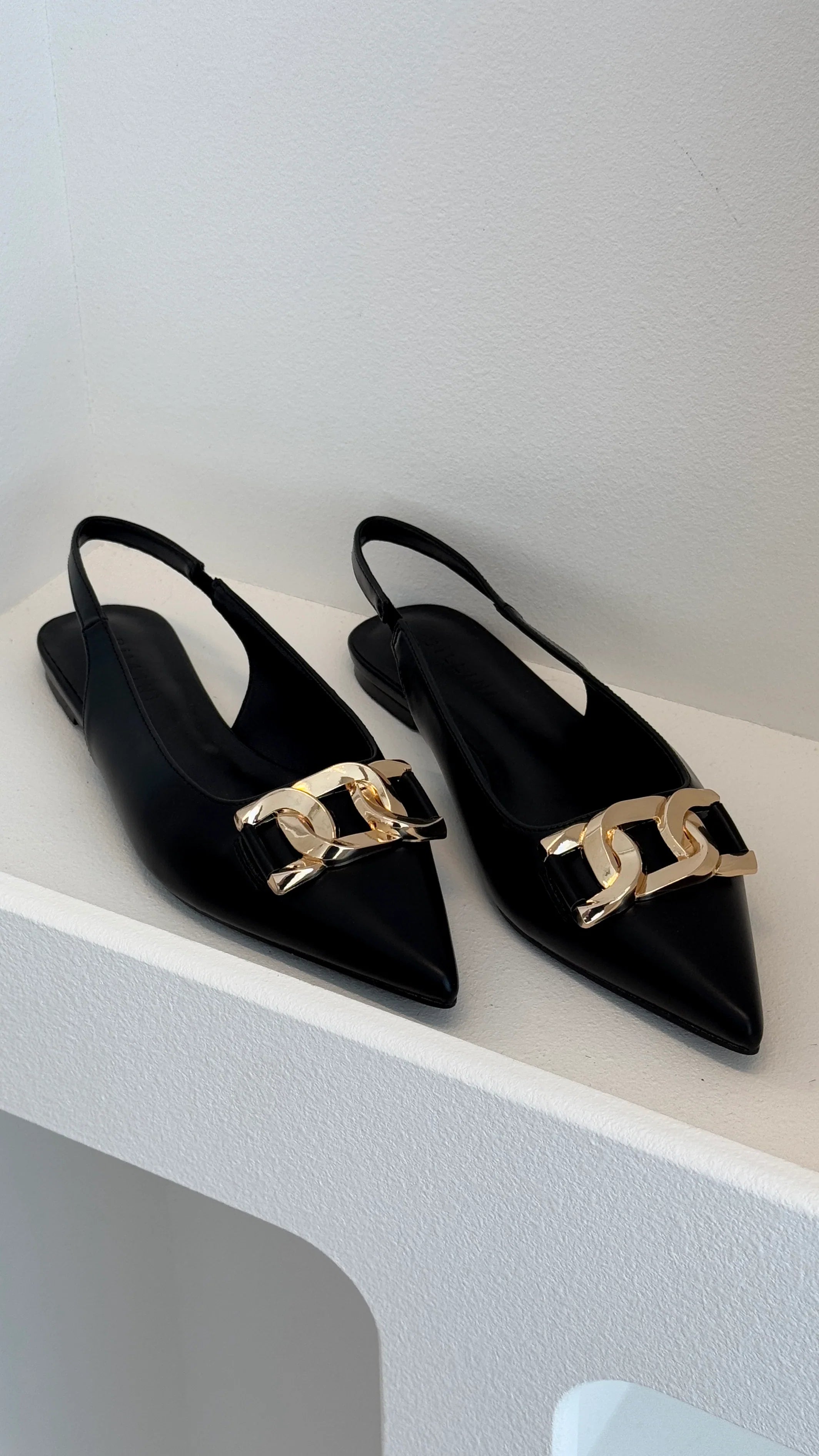 Jane Ballet Flats Black