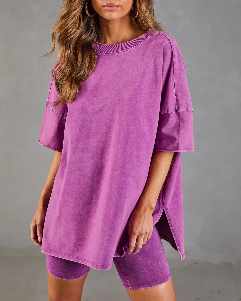 Modern Pulse Reversible Oversized Tee