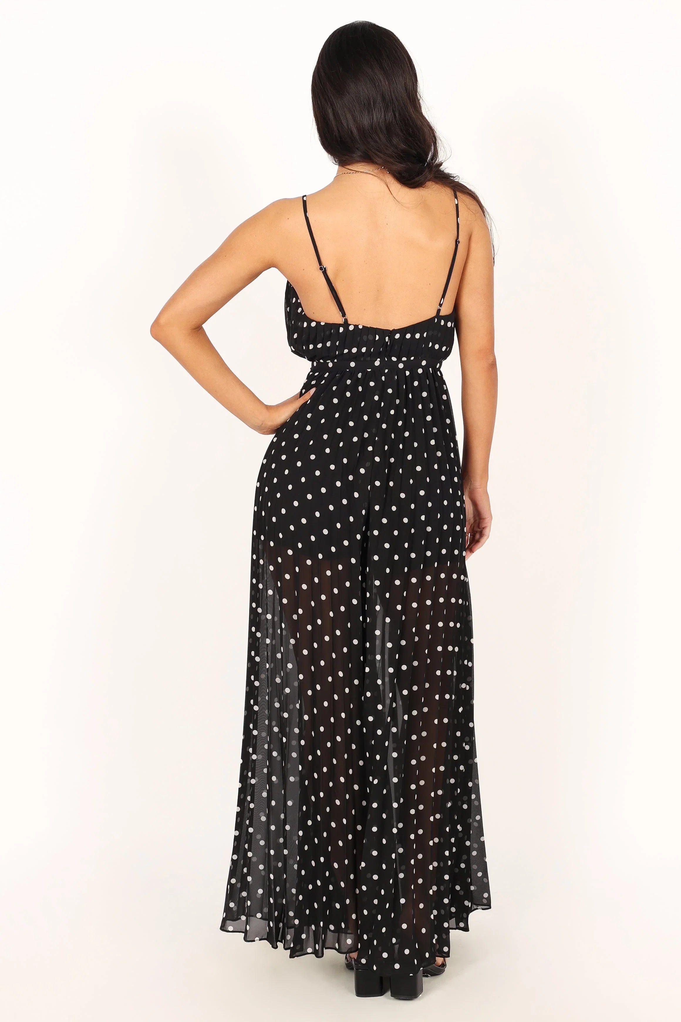 Hilary Wide Leg Jumpsuit Black