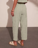 Dockside Days Striped Wide Leg Pants