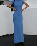 Valise Maxi Dress Blue