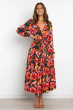 Balsa Dress Navy Floral