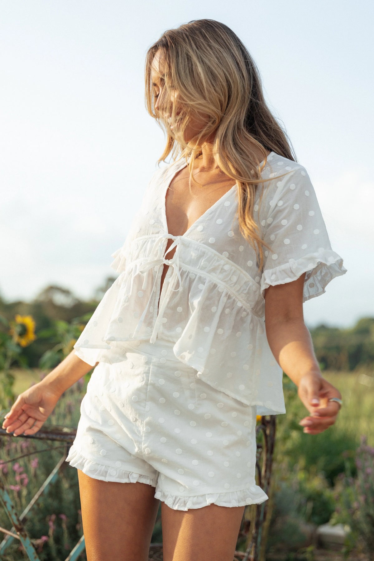 Carlen Top White
