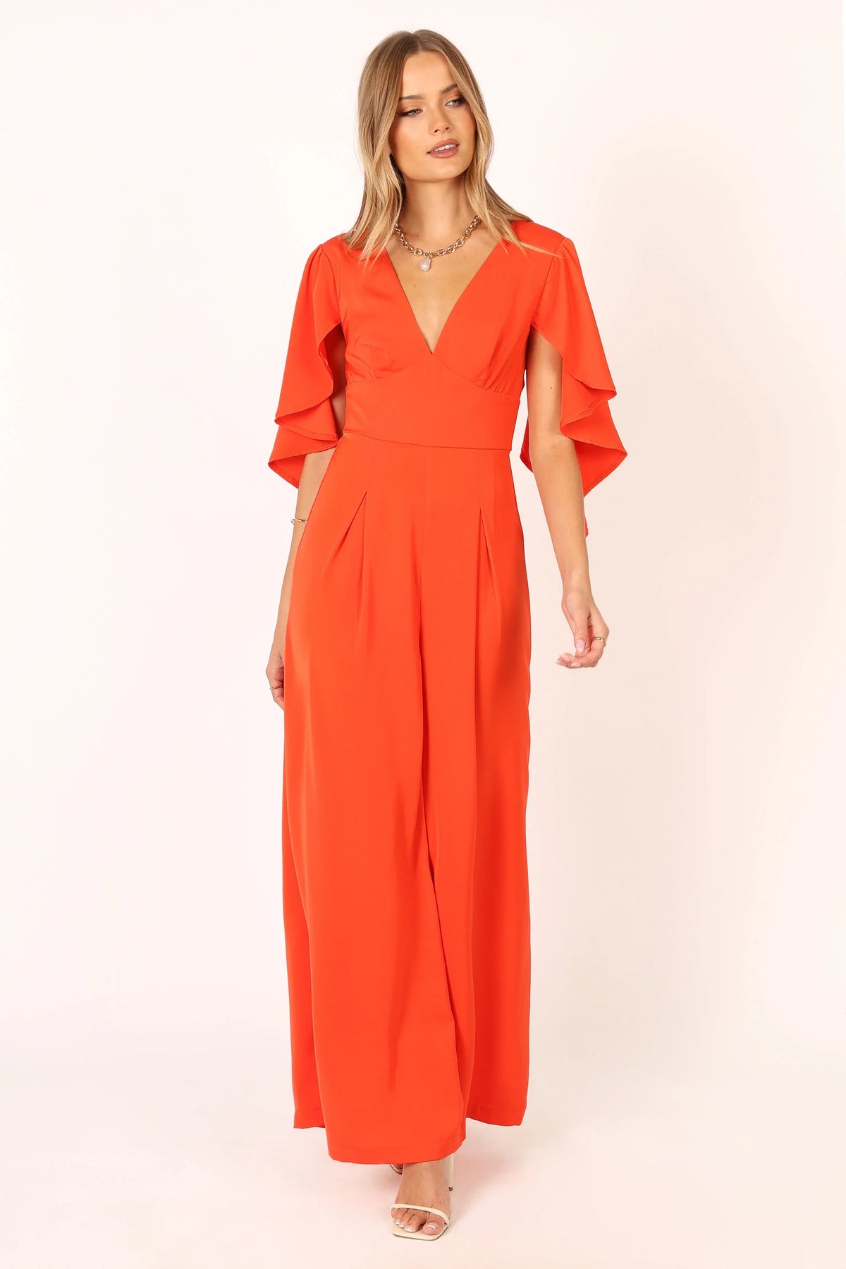 Carla Jumpsuit Red