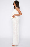 Born To Roam Pants White