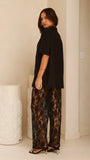 Baxter Pant Black Lace