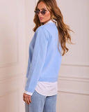 Islah Knit Twofer Sweater