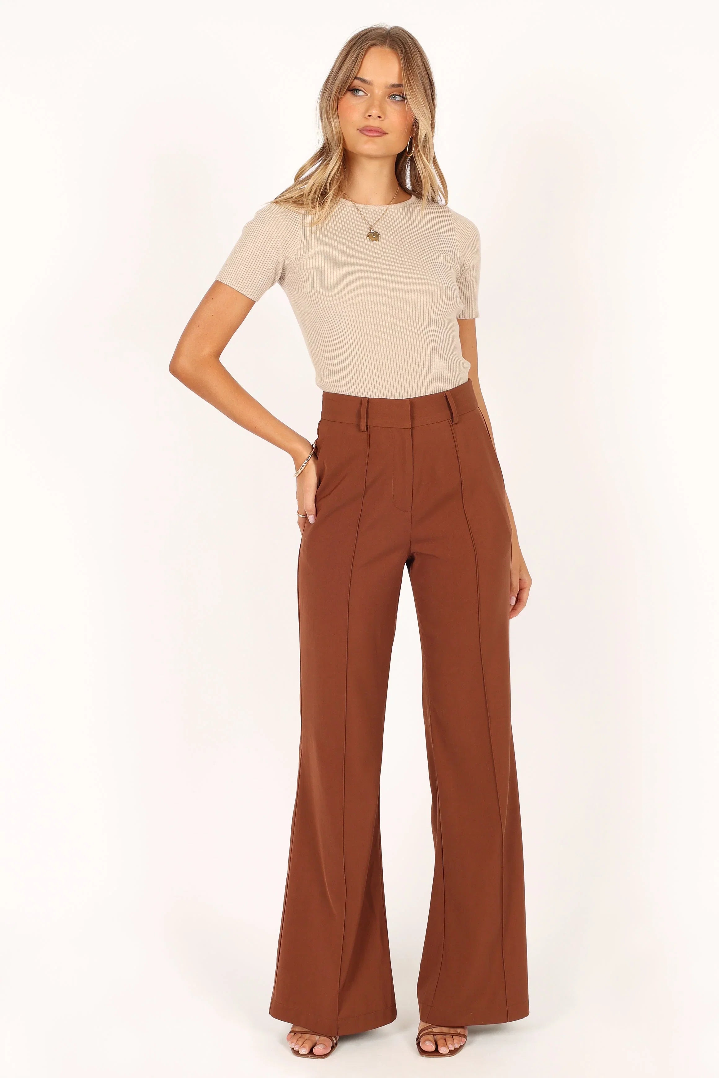 Kimmie Knit Top Oatmeal