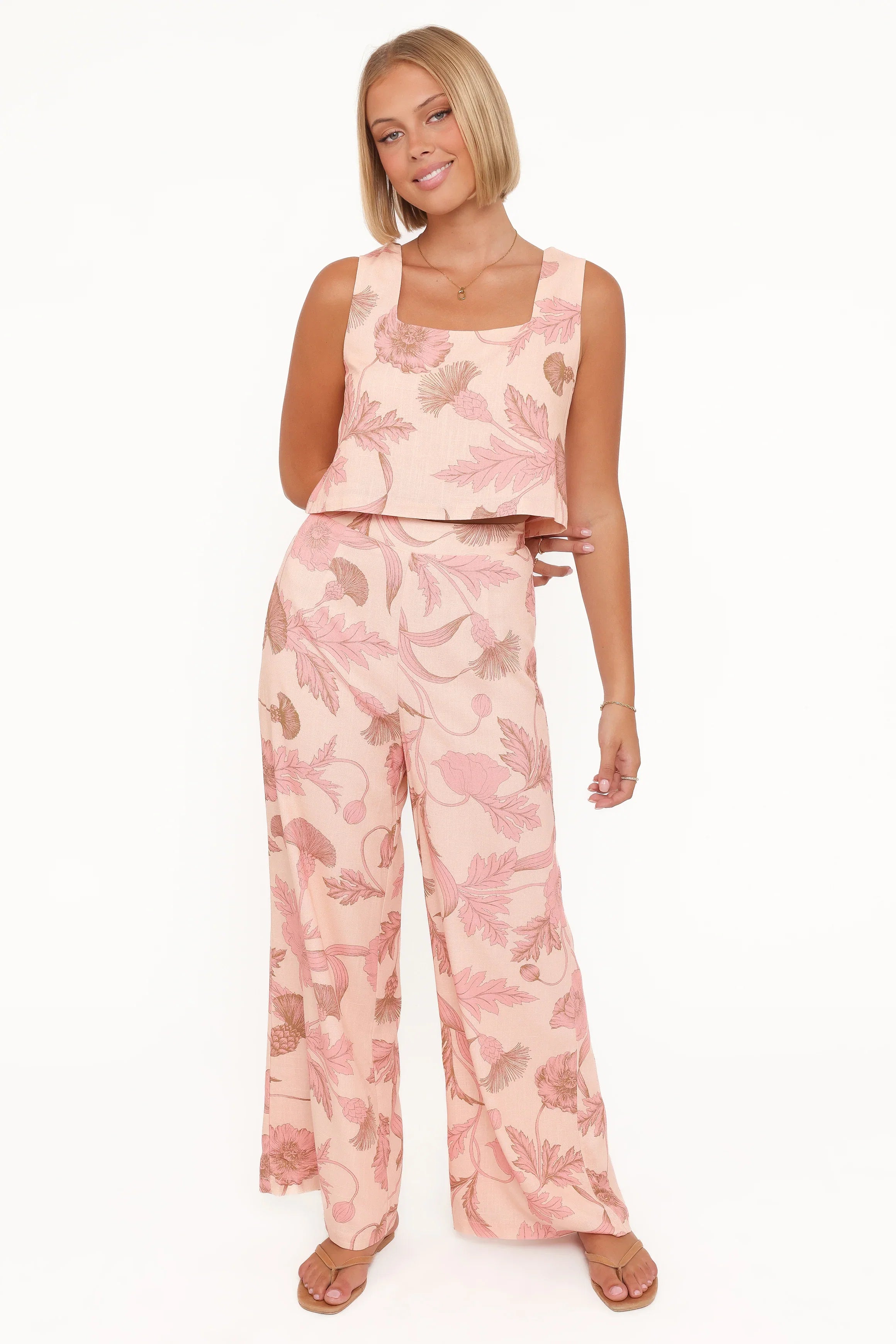 Devlin Top Pink Floral