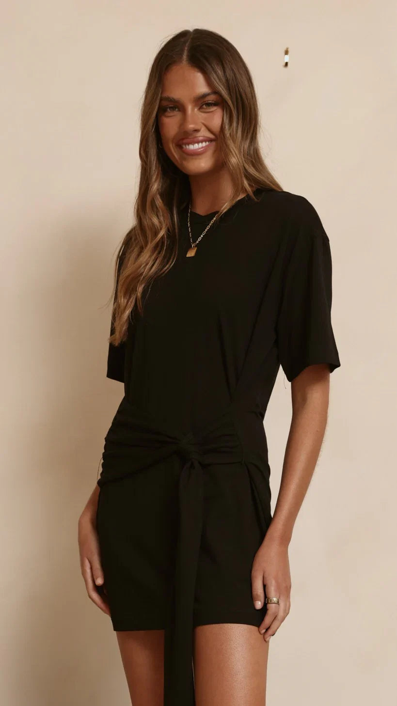 Jade Mini Dress Black
