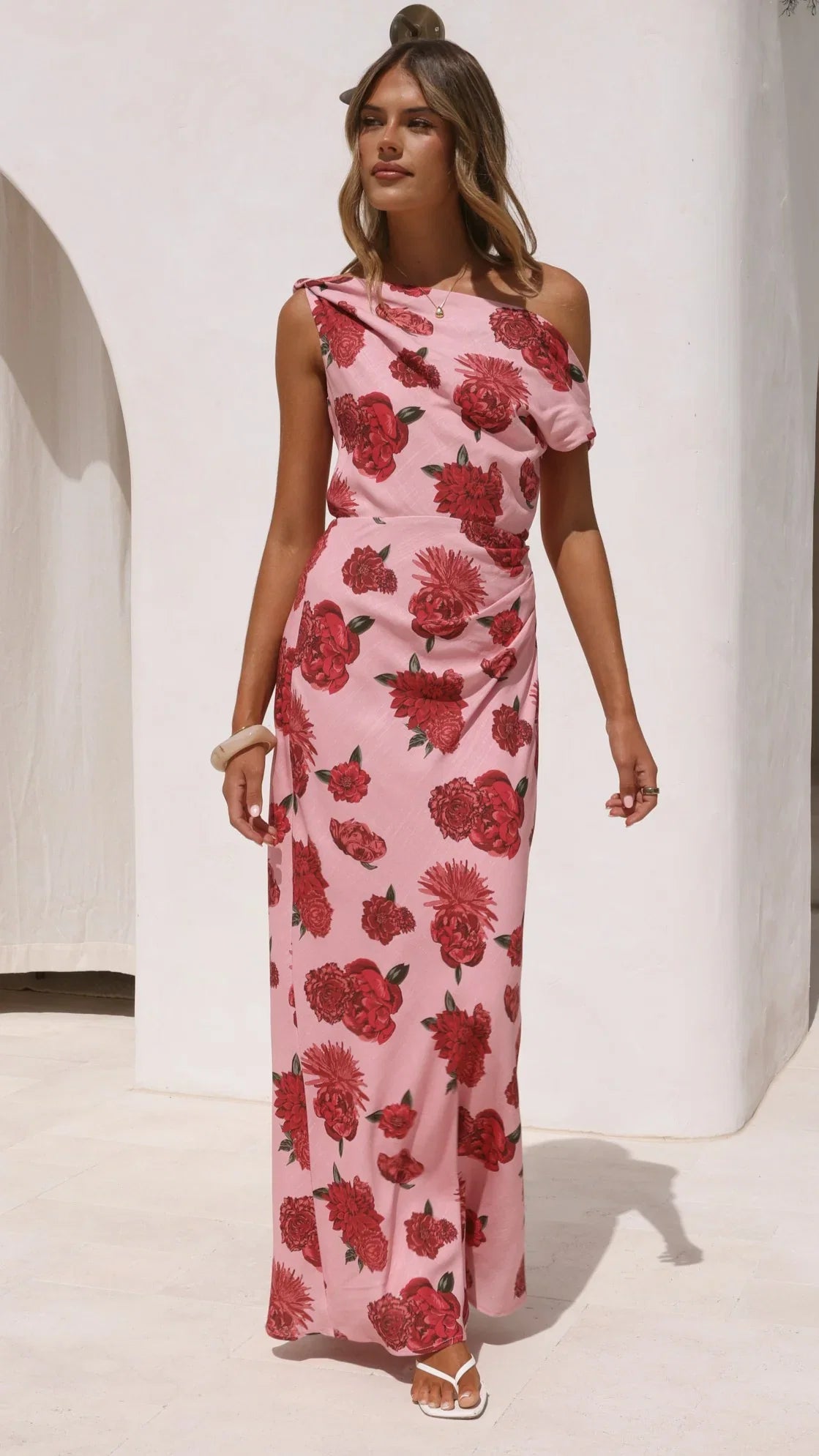 Gigi Maxi Dress Dahlia Rouge