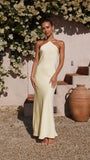 Chiara Maxi Dress Lemon