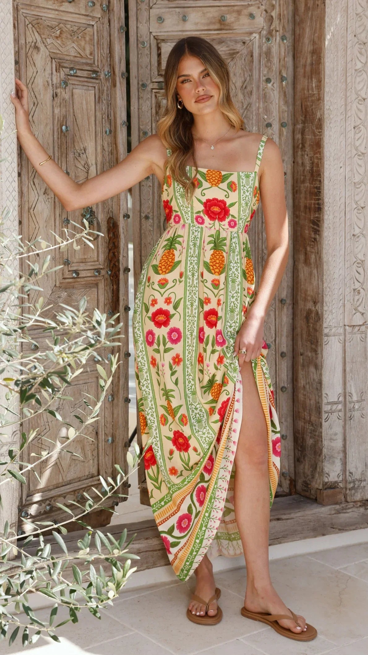 Keziah Maxi Dress Sunkissed Print