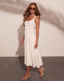 Carolina Joy Fit and Flare Maxi Dress
