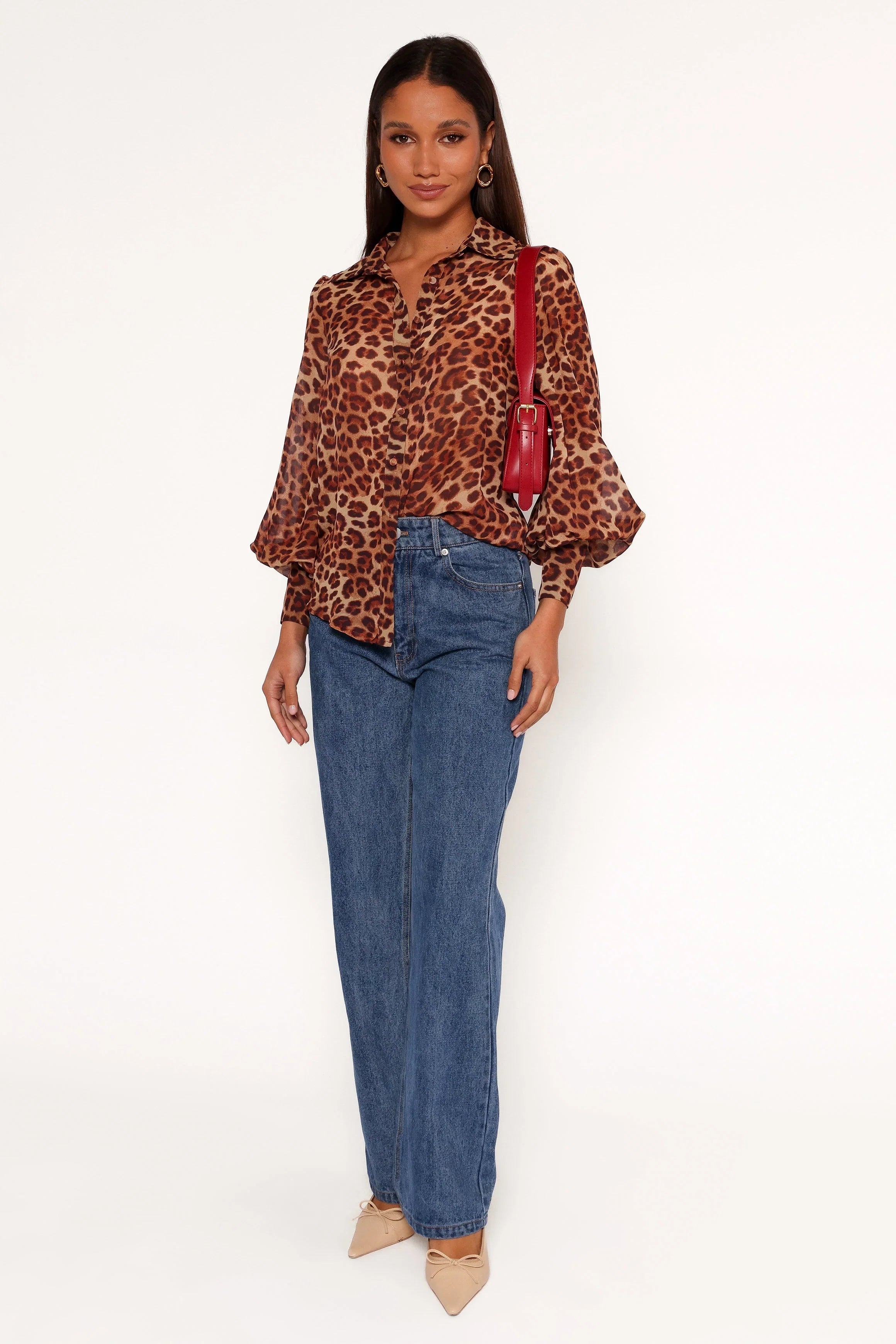 Fleetwood Blouse Leopard