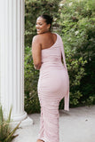 Reia Midi Dress Pink