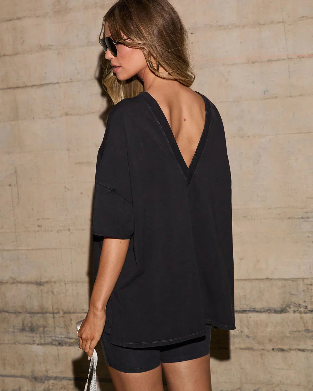 Modern Pulse Reversible Oversized Tee