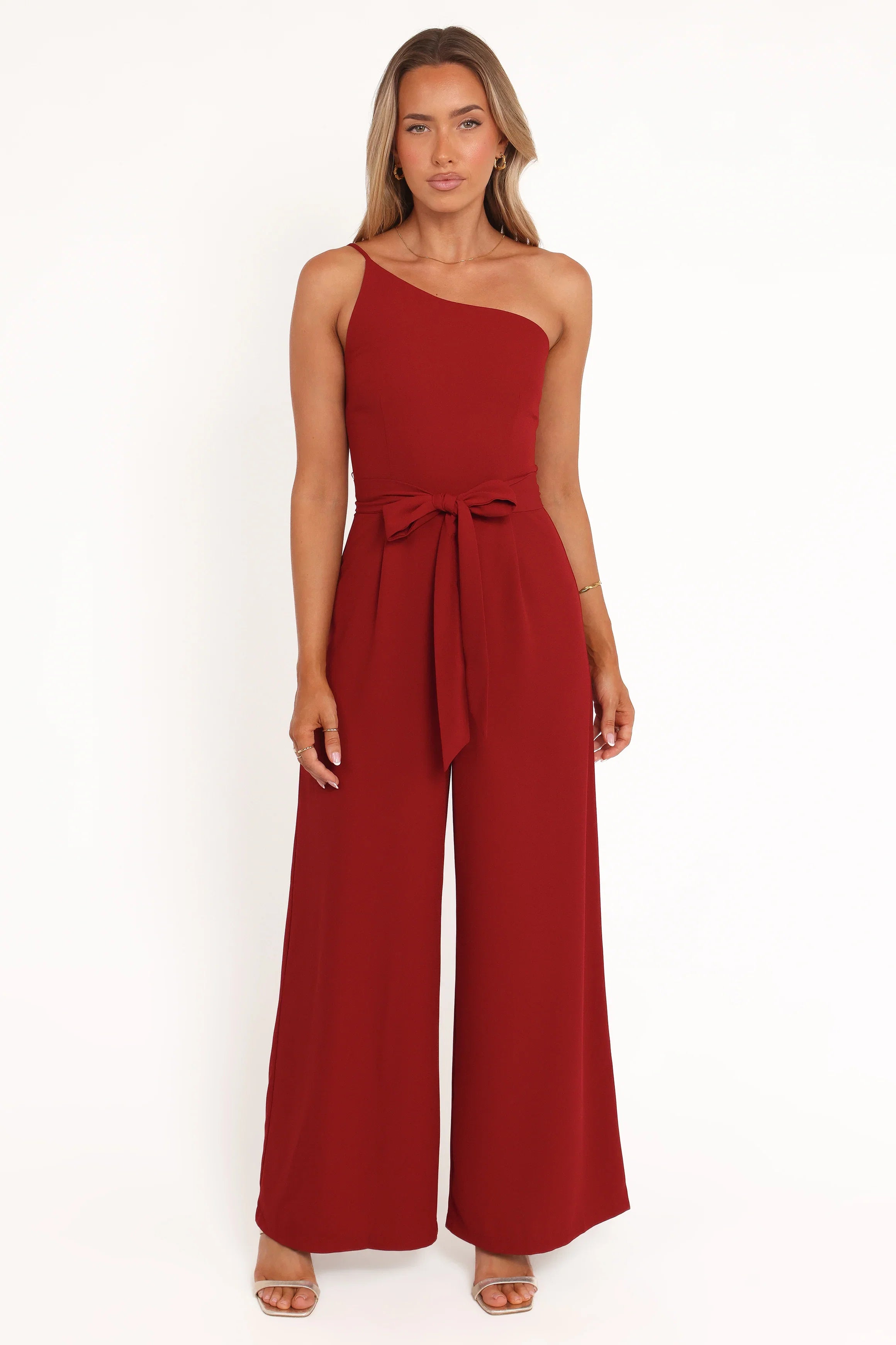 Leyton Jumpsuit Deep Red